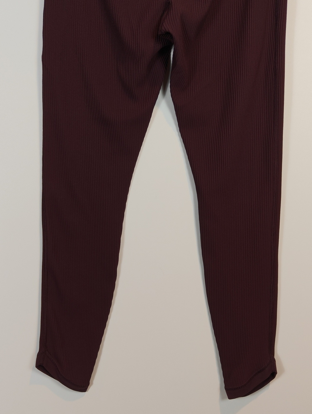 ATHLETA Elation Crossover Rib 7/8 Tight Flame Orange Plum Purple Size S Lot of 2 - Picture 7 of 16